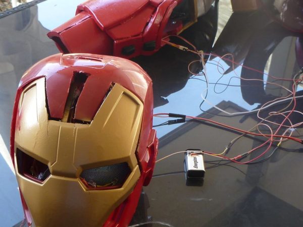 Atmega168 Controlled Iron Man Suit
